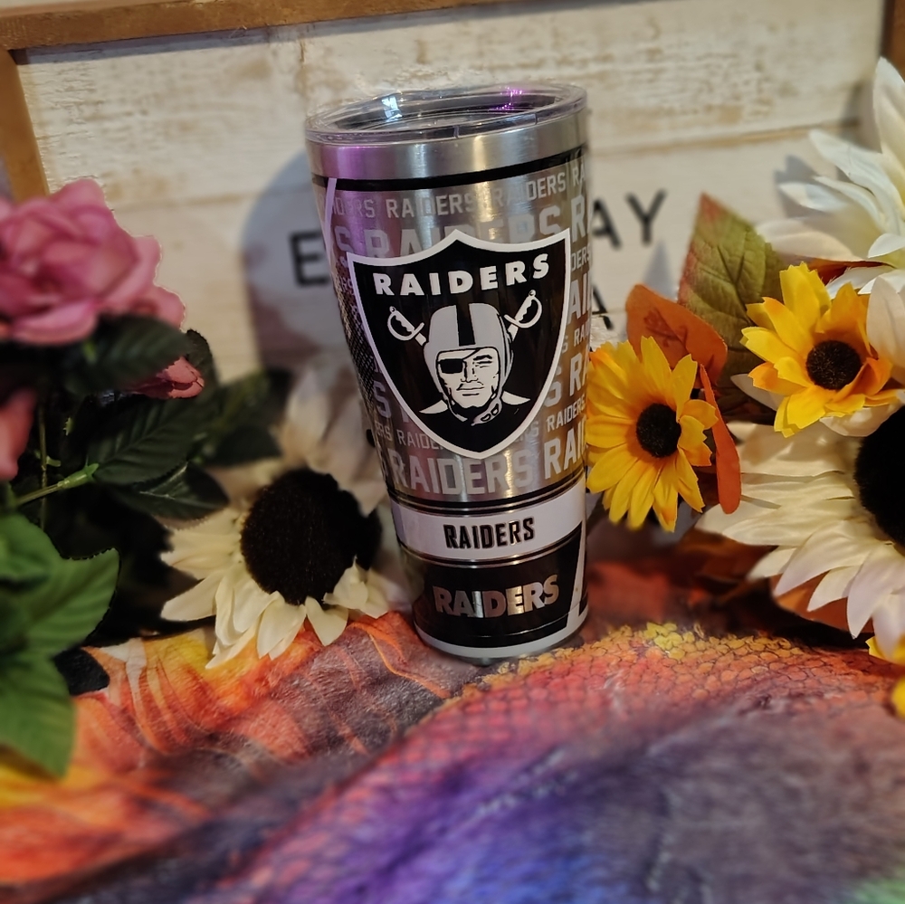 Riders by Lee Silver Tumbler with Logo
